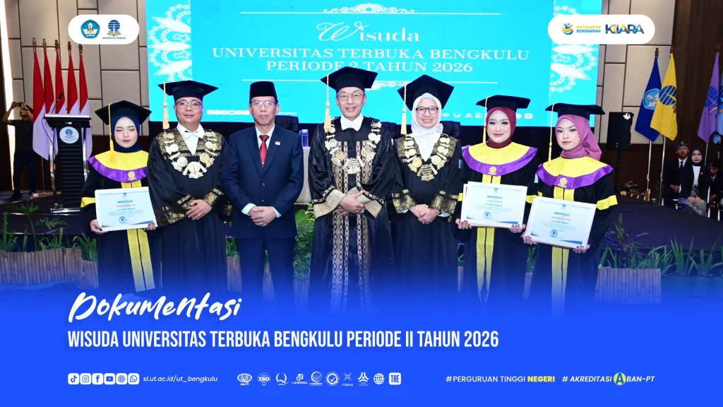 Bukti Kampus Tangguh, UT Bengkulu Gelar Wisuda Megah 2026 2